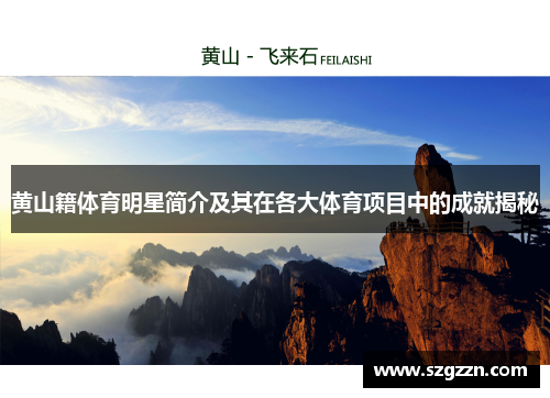 黄山籍体育明星简介及其在各大体育项目中的成就揭秘